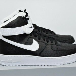 Nike Air Force 1 '07 High Black / White CT2303-002 Size 12